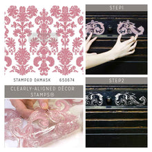 Load image into Gallery viewer, Stamped Damask