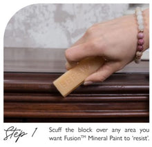 Load image into Gallery viewer, Beeswax Distressing Block