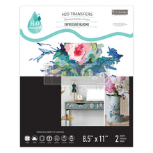 Load image into Gallery viewer, Expressive Blooms - H2O Transfers