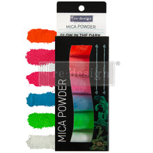 Load image into Gallery viewer, Glow In The Dark - Decor Mica Powder Set