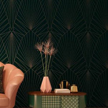 Load image into Gallery viewer, Golden Art Deco