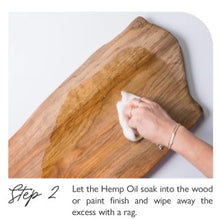 Load image into Gallery viewer, Hemp Oil Wood Finish