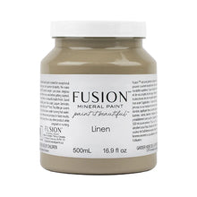 Load image into Gallery viewer, Fusion Mineral Paint Linen is used for furniture home decor and DIY craft projects