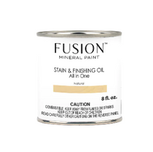 Load image into Gallery viewer, Natural - Stain & Finishing Oil - All in One 237ml