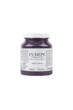 Load image into Gallery viewer, Fusion Mineral Paint Velvet Plum is used for furniture home decor and DIY craft projects