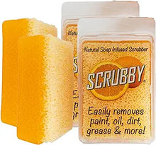 Load image into Gallery viewer, Scrubby Soap Orange/ Lemon/ Lemon Lime