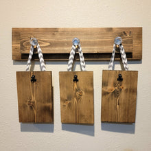 Load image into Gallery viewer, Wall Hanger with Photo Holders