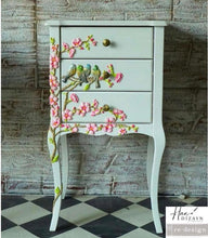 Load image into Gallery viewer, ReDesign with Prima Botanical Blossoms moulds for furniture home decor projects and DIY craft projects