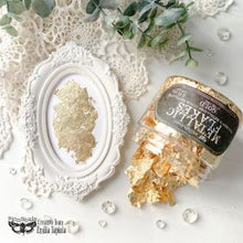Load image into Gallery viewer, ReDesign with Prima Gold Metal Flakes collection of decorative materials for furniture home decor and DIY projects