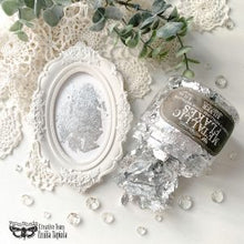 Load image into Gallery viewer, ReDesign with Prima Silver Metal Flakes collection of decorative materials for furniture home decor and DIY projects