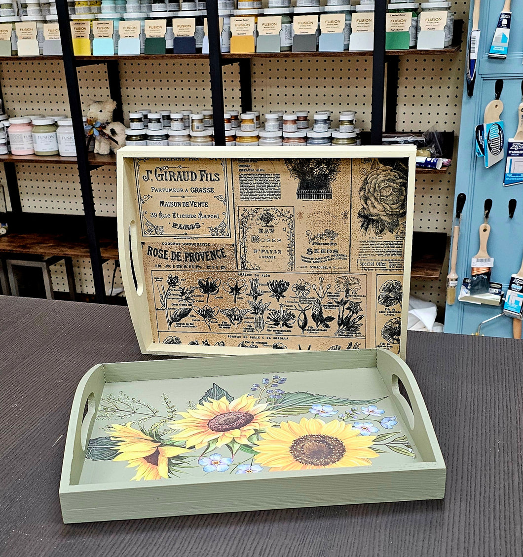 Fusion Mineral Paint & ReDesign with Prima Workshop: February 22nd - Serving Tray