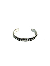 Load image into Gallery viewer, WESTERN BUBBLE METAL CUFF BRACELET: Large
