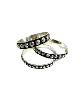 Load image into Gallery viewer, WESTERN BUBBLE METAL BANGLE BRACELET: Large
