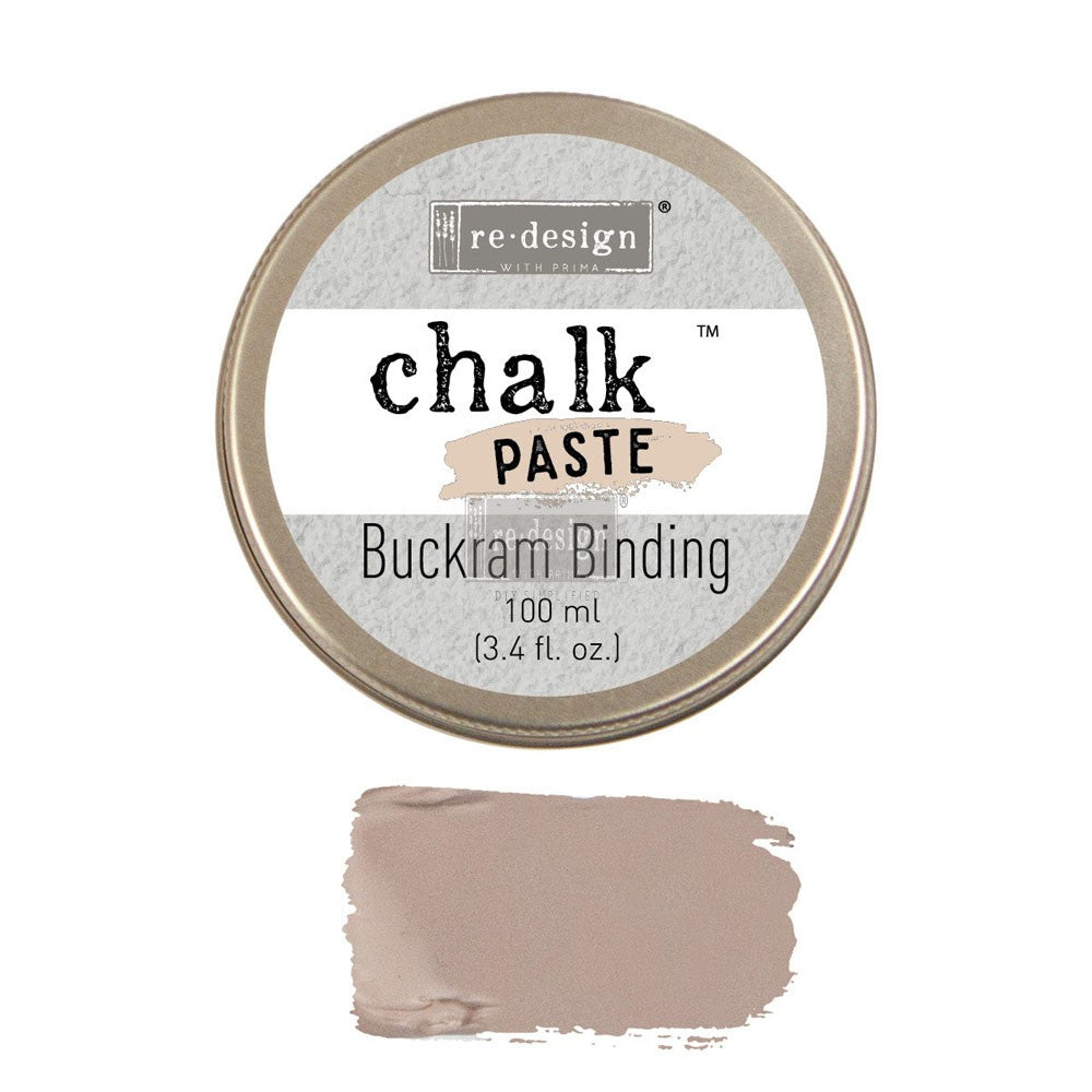Buckram Binding - Chalk Paste