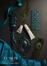 Load image into Gallery viewer, Fusion Mineral Paint ChromaFlex Turquoise Peacock is a water based decorative paint for furniture home decor and DIY projects
