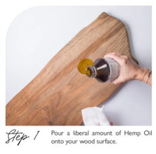 Load image into Gallery viewer, Hemp Oil Wood Finish
