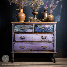 Load image into Gallery viewer, ReDesign with Prima Moonlit Periwinkle decorative decoupage paper for furniture  home decor and DIY projects
