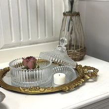Load image into Gallery viewer, Ribbed Yurt Glass Jar with Lid
