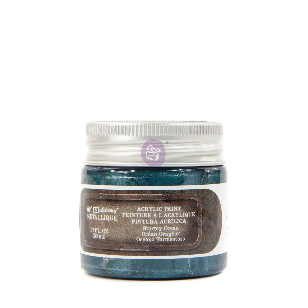 Stormy Ocean - Metallique Acrylic Paint