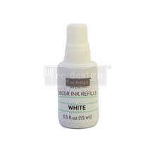 Load image into Gallery viewer, ReDesign with Prima White Decor Ink Refills decor stamp for furniture home decor projects and DIY craft projects

