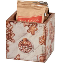 Load image into Gallery viewer, Small Wooden Gingerbread Bin
