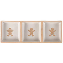 Load image into Gallery viewer, Gingerbread Man Tidbit Tray
