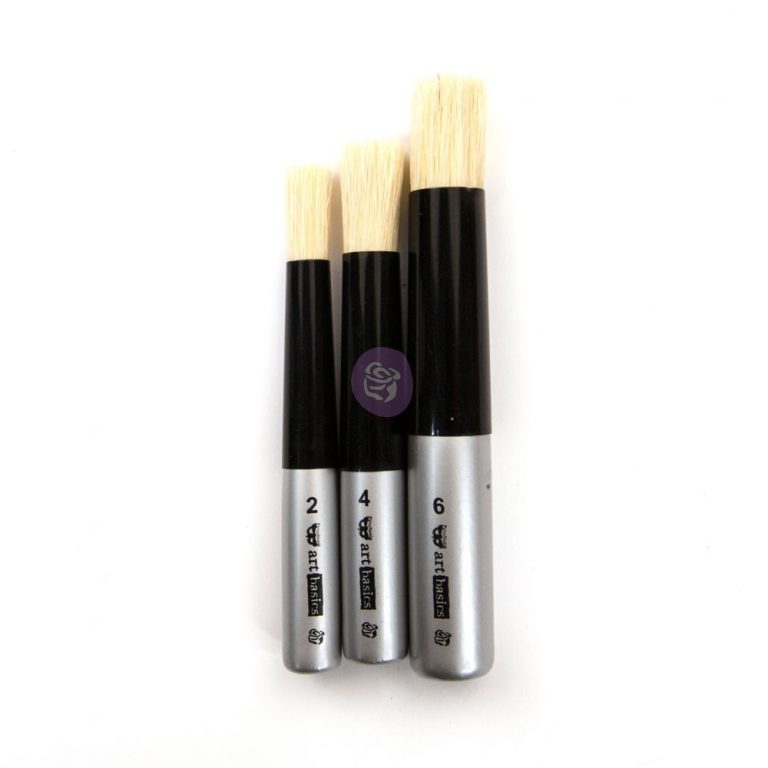 Dabbing Brush Set of 3 | Stencil Brushes